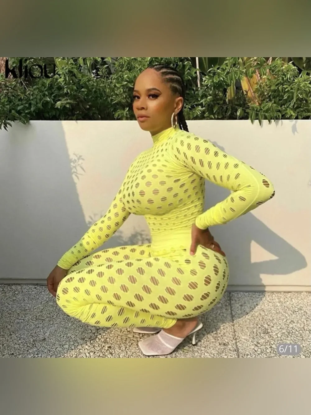 NWT Fashion Nova Yellow Enough Play Jumpsuit Size 1X - Picture 12 of 14